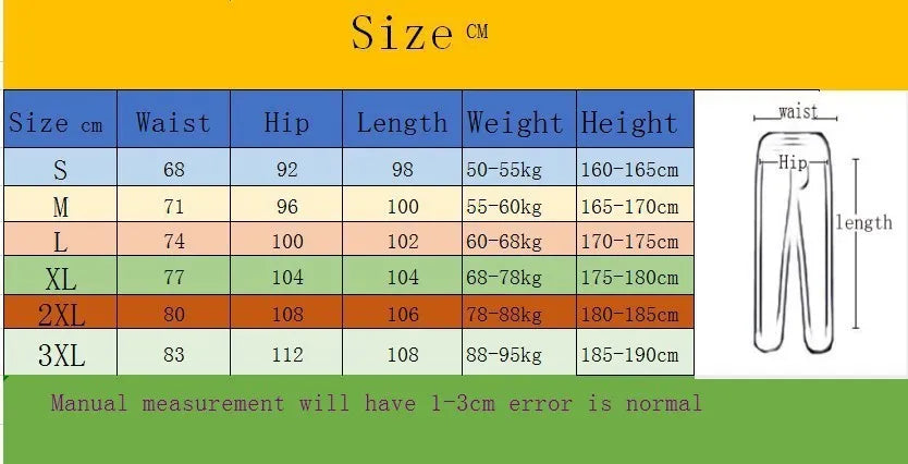 2025 Men Hot Cool Printed Jogger Pants High Quality Men's Autumn Winter Casual Sports Sweatpants Outdoor Running Wear